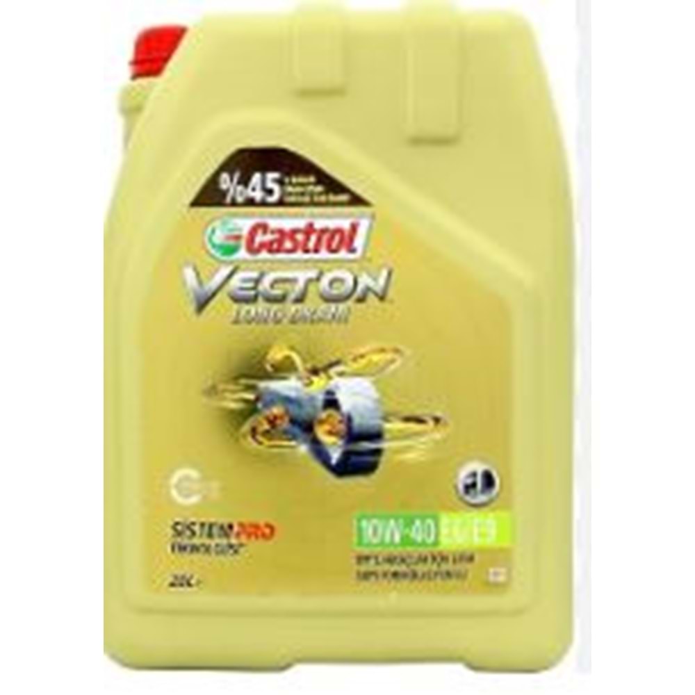 CASTROL VECTON 10W40 MOTOR YAĞI E6-E9 20 LİTRE