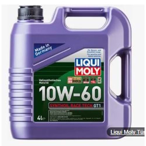 LIQUIMOLY 10W60 4 LİTRE SYNTHOIL RACE TECH 7535